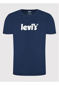 Levi's® T-Shirt 16143-0393 Granatowy Relaxed Fit. Kolor: niebieski. Materiał: bawełna #4