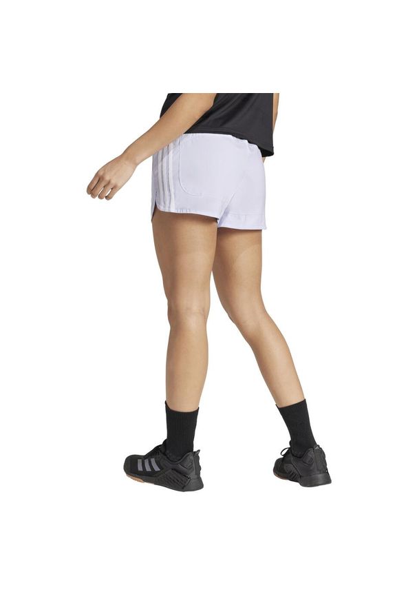 Adidas - Spodenki fitness cardio damskie ADIDAS. Materiał: skóra, materiał. Sport: fitness