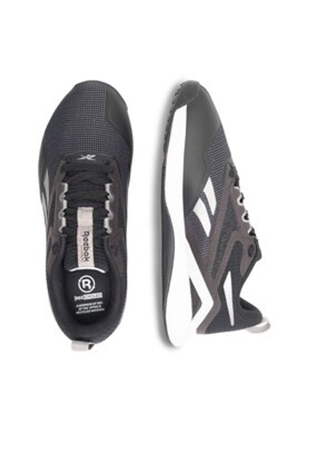 Reebok Buty na siłownię Nanoflex TR 2.0 IE2113 Czarny. Kolor: czarny. Materiał: materiał. Sport: fitness