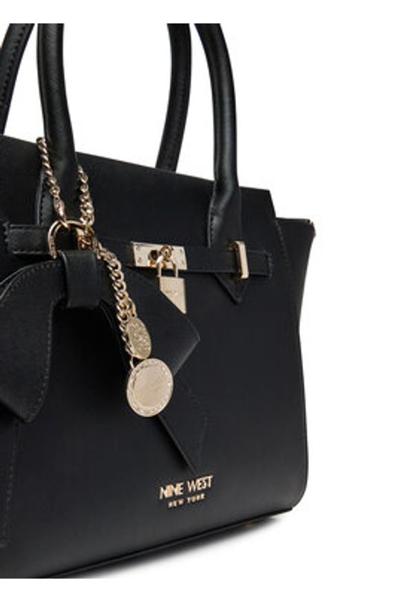 Nine West Torebka CEO-Chelsea-Charm-II-LX10185 Czarny. Kolor: czarny