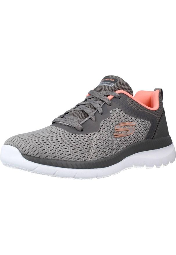 skechers - Obuwie Sportowe Damskie Skechers 12607 Szary. Kolor: szary