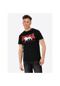 Koszulka Lonsdale Ervan. Kolor: czarny, czerwony, wielokolorowy #1