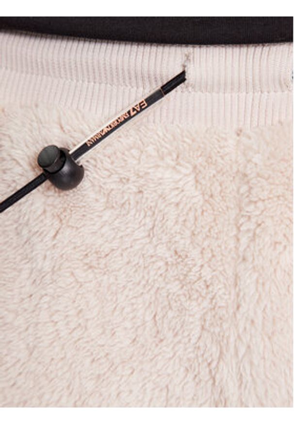 EA7 Emporio Armani Spodnie dresowe 6RPP82 PJSFZ 1716 Srebrny Regular Fit. Kolor: srebrny. Materiał: syntetyk