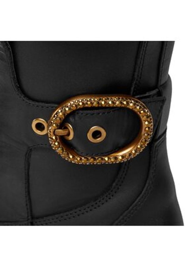 Kurt Geiger Kozaki 225-Mayfair Knee Chelsea Boot 655200109 Czarny. Kolor: czarny. Materiał: skóra