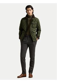 Polo Ralph Lauren Golf 710946145006 Zielony Regular Fit. Typ kołnierza: golf, polo. Kolor: zielony. Materiał: wełna #3