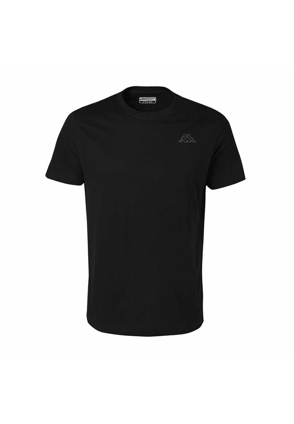 Koszulka Kappa Cafers. Kolor: szary, wielokolorowy, czarny. Sport: piłka nożna