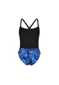 Damski kostium kąpielowy 1-częściowy Arena Team Crackle Challenge. Kolor: czarny #2