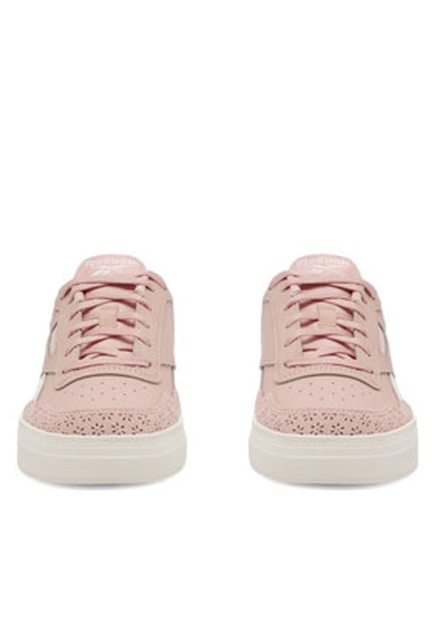 Reebok Sneakersy Court Advance 100074335 Różowy. Kolor: różowy. Materiał: skóra