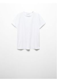 mango - Mango T-Shirt Sevilla 67935146 Biały Regular Fit. Kolor: biały. Materiał: bawełna #5