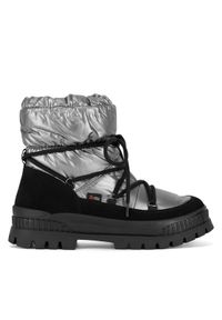 Rieker Revolution Lifestyle Śniegowce W2170-42 Szary. Kolor: szary. Materiał: zamsz, skóra