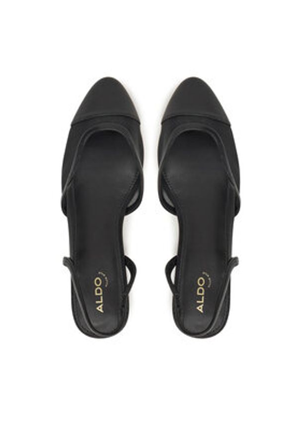 Aldo Sandały Clementinne 13835041 Czarny. Kolor: czarny. Materiał: skóra