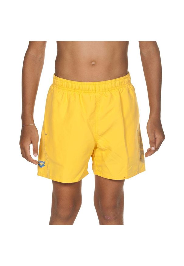 Szorty kąpielowe chłopięce kąpielówki na basen plażę Arena Fundametals. Kolor: żółty