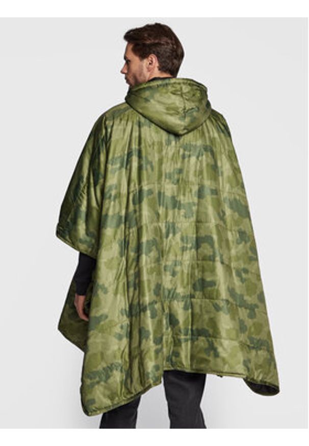 Poler Ponczo 221ACU5601 Zielony Relaxed Fit. Kolor: zielony. Materiał: syntetyk