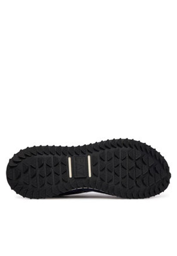 EA7 Emporio Armani Sneakersy 7X000380 AF19175 MZ157 Granatowy. Kolor: niebieski. Materiał: skóra