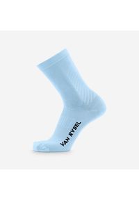 VAN RYSEL - Skarpetki rowerowe Van Rysel 900. Kolor: niebieski. Materiał: elastan, poliamid. Sport: kolarstwo #1