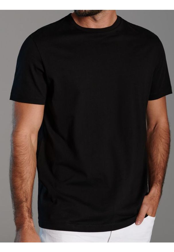 Sinsay - Koszulka - czarny. Kolor: czarny. Materiał: bawełna