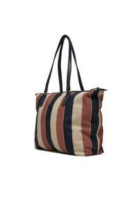 TOMMY HILFIGER - Tommy Hilfiger Torebka Poppy Tote AW0AW16446 Kolorowy. Wzór: kolorowy