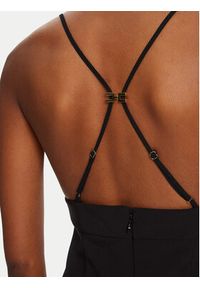 Elisabetta Franchi Sukienka koktajlowa AB72952E2-V460 Czarny Slim Fit. Kolor: czarny. Materiał: syntetyk. Styl: wizytowy #4