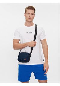 Tommy Jeans Saszetka Tjw Essential Daily Crossover AW0AW15818 Granatowy. Kolor: niebieski. Materiał: materiał