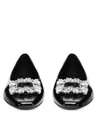 Eva Minge Baleriny SAGE-V1936-65-1 Czarny. Kolor: czarny. Materiał: lakier, skóra #2