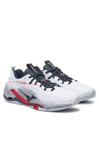 Mizuno Buty halowe Wave Stealth Neo 2 X1GA2400 Biały. Kolor: biały. Materiał: materiał. Model: Mizuno Wave #3