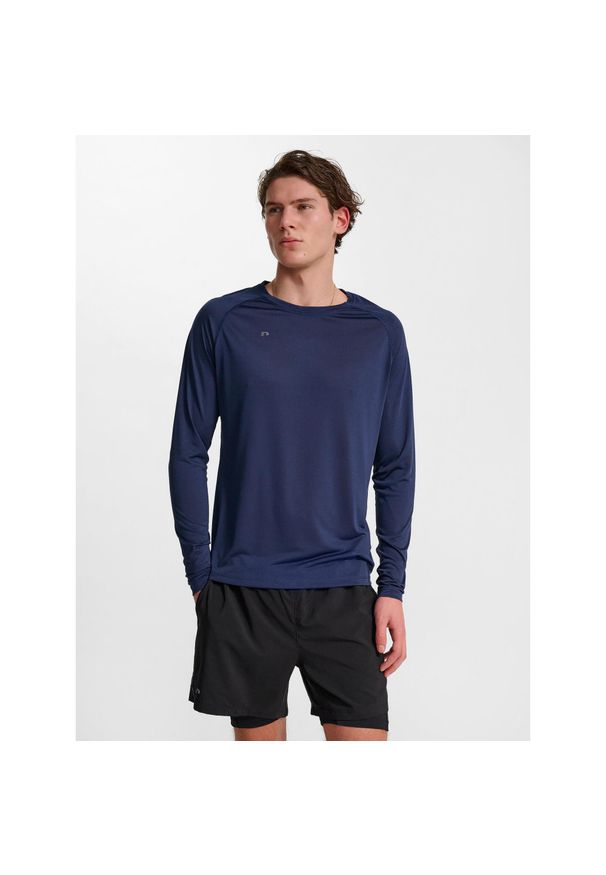 NewLine - Koszulka z długim rękawem Newline Beat. Kolor: niebieski. Długość rękawa: długi rękaw. Długość: długie