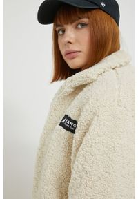 Kangol bluza unisex kolor beżowy gładka. Kolor: beżowy. Wzór: gładki #2