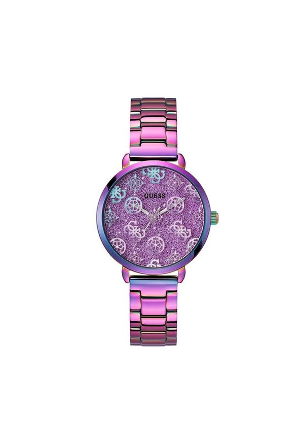 Zegarek Guess. Kolor: fioletowy