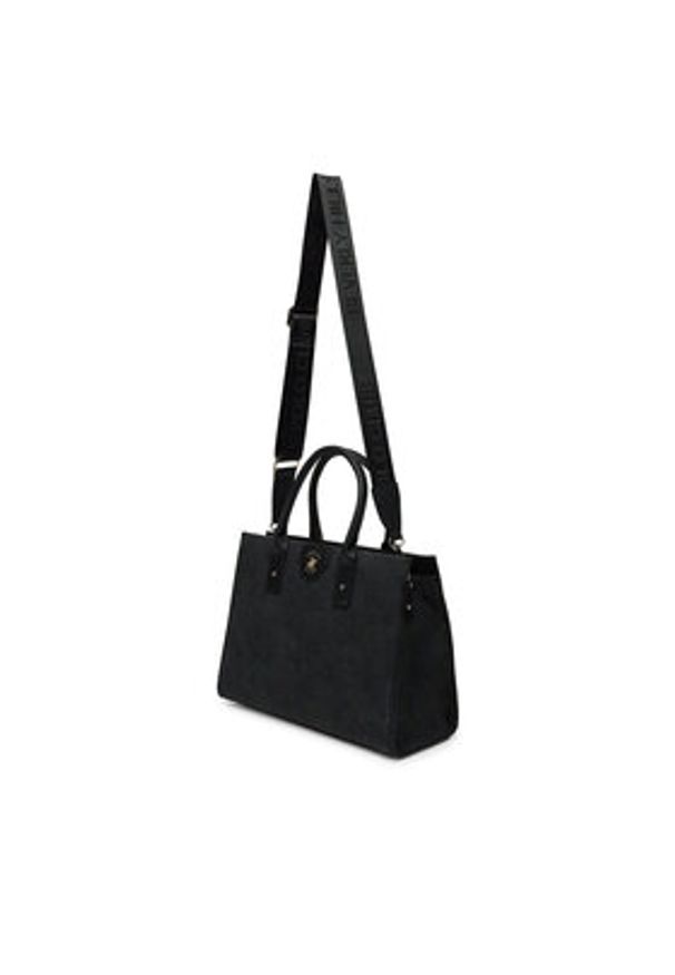 Beverly Hills Polo Club Torebka BHPC-L-002-07 Czarny. Kolor: czarny