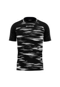 Givova Pixel Sport T-shirt - Lekki i Oddychający. Kolor: niebieski, wielokolorowy, biały. Sport: piłka nożna