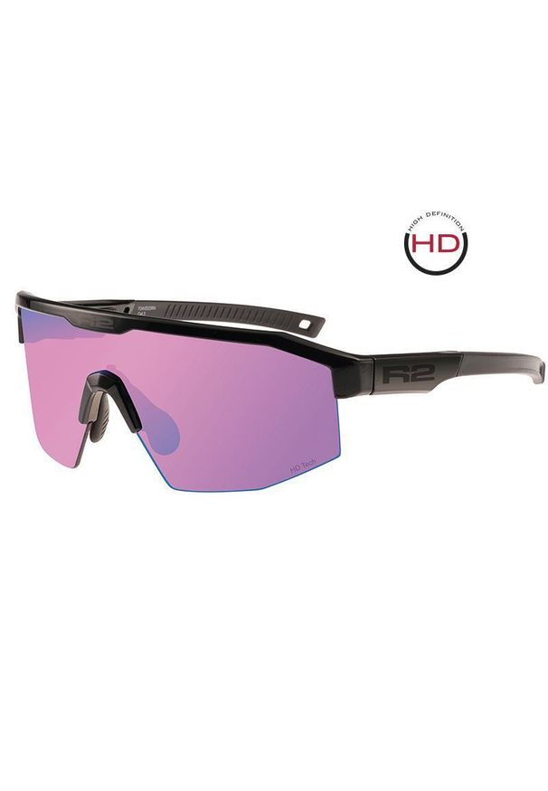 Okulary przeciwsłoneczne R2 Gain. Kolor: wielokolorowy, czarny, różowy. Sport: turystyka piesza, kolarstwo