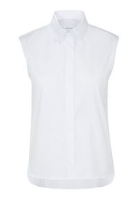Seidensticker Koszula 60.127406 Biały Slim Fit. Kolor: biały. Materiał: bawełna #9