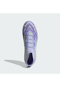 Adidas - Buty piłkarskie na naturalne nawierzchnie i sztuczną trawę F50 Sparkfusion Pro. Kolor: fioletowy, wielokolorowy, żółty. Sport: piłka nożna