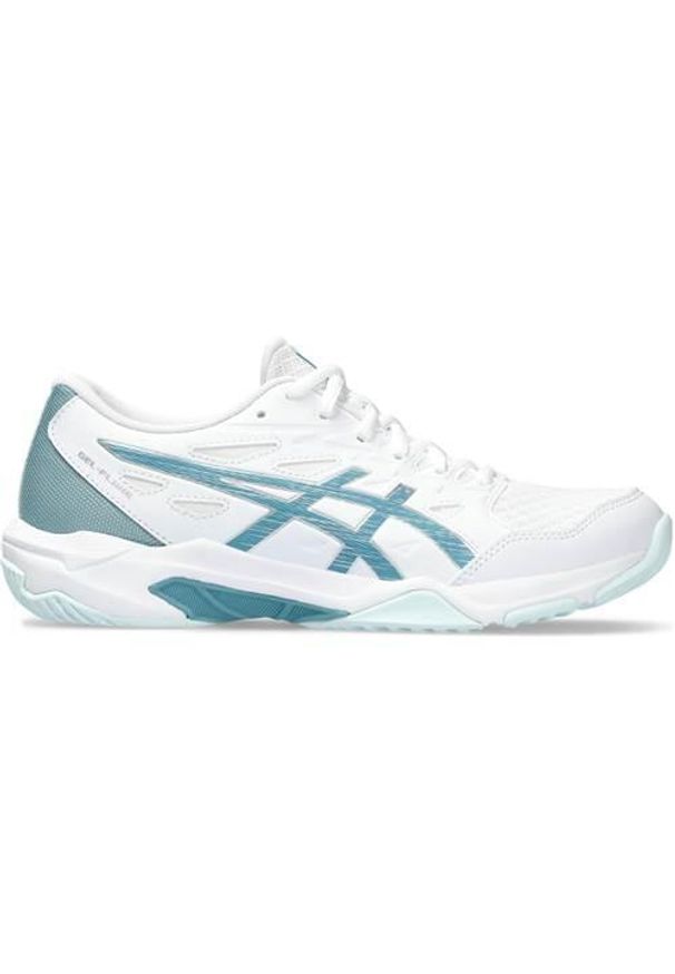 Buty treningowe damskie Asics Gel-flare 100. Zapięcie: sznurówki. Kolor: wielokolorowy. Materiał: syntetyk, tkanina, materiał. Szerokość cholewki: normalna. Sport: piłka ręczna