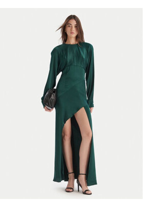 BARDOT - Bardot Sukienka koktajlowa Kartia 60108DB Zielony Regular Fit. Kolor: zielony. Materiał: wiskoza. Styl: wizytowy