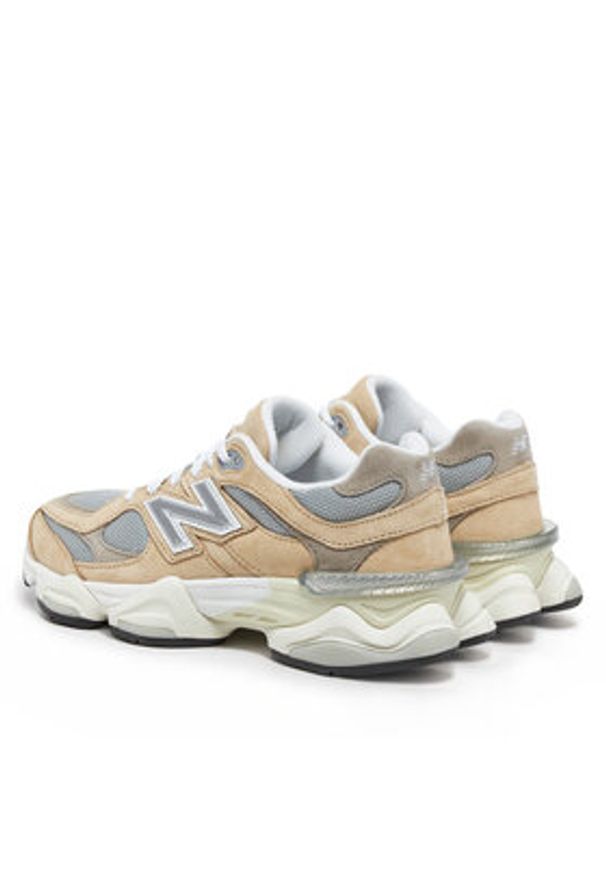 New Balance Sneakersy U9060LBD Beżowy. Kolor: beżowy. Materiał: zamsz, skóra