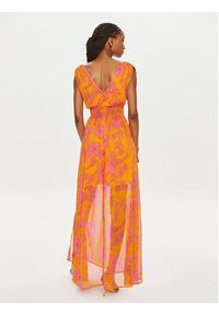 Morgan Sukienka letnia 241-RANDAL.F Pomarańczowy Regular Fit. Kolor: pomarańczowy. Materiał: syntetyk. Sezon: lato #5