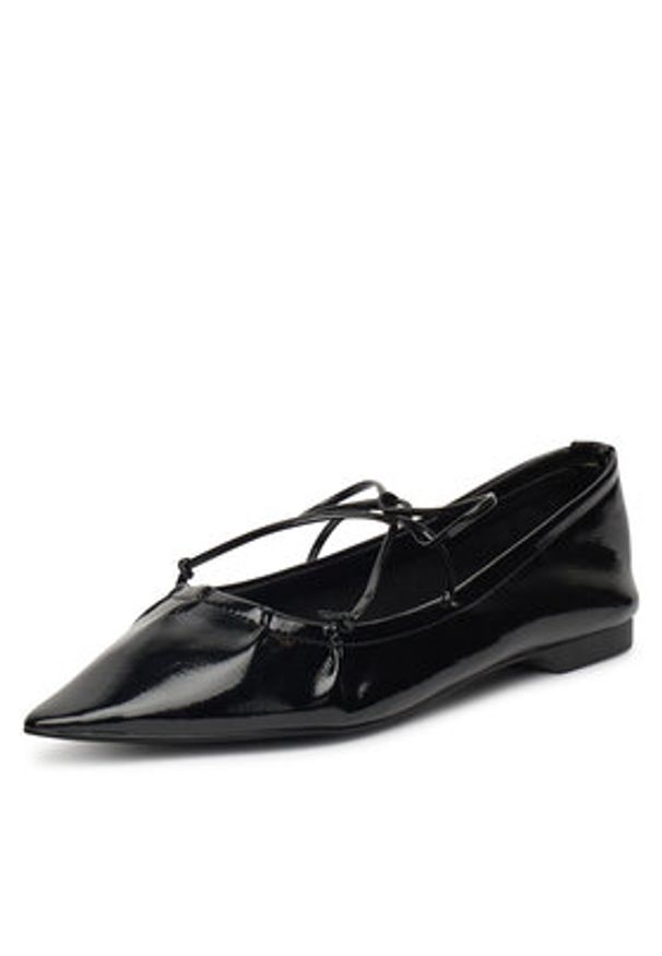 DeeZee Półbuty AC240607-2 Czarny. Kolor: czarny. Materiał: materiał, syntetyk
