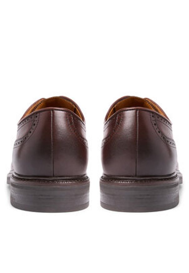 Polo Ralph Lauren Półbuty 803955640003 Brązowy. Kolor: brązowy. Materiał: skóra