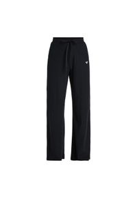 Roxy - Spodnie sportowe damskie RISE & VIBE. Kolor: czarny. Materiał: elastan, nylon. Długość: długie #1