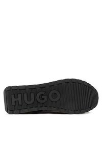 Hugo Sneakersy Icelin 50471304 10234982 01 Czarny. Kolor: czarny. Materiał: materiał
