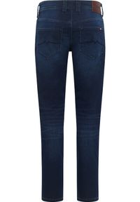 Męskie Spodnie Jeansowe Mustang Style Oregon Slim K Denim Blue 1015872 5000 983