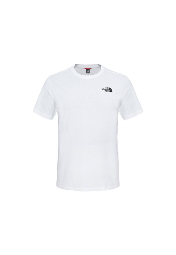 Koszulka The North Face M Simple Dome Tee męska. Kolor: biały