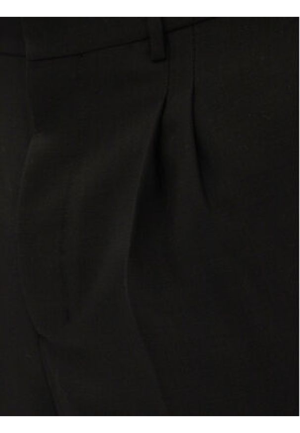 AMI PARIS - AMI Paris Chinosy HTR111.WV0066 Czarny Regular Fit. Kolor: czarny. Materiał: wełna