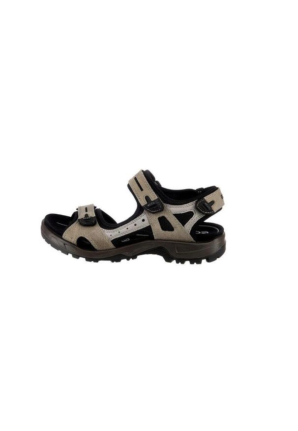 ecco - Buty do chodzenia męskie Ecco Offroad Marine. Zapięcie: rzepy. Kolor: brązowy. Materiał: materiał, skóra, syntetyk. Sport: turystyka piesza