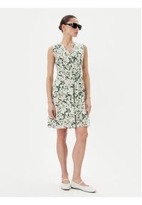Weekend Max Mara Sukienka letnia Osiris 2515621022650 Zielony Regular Fit. Kolor: zielony. Materiał: bawełna. Sezon: lato #3