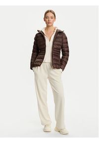 EA7 Emporio Armani Kurtka zimowa 7W000684 AF12475 U6063 Brązowy Slim Fit. Kolor: brązowy. Materiał: syntetyk. Sezon: zima