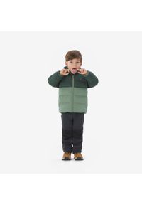 quechua - Kurtka turystyczna dla dzieci Quechua NH500. Materiał: polar, włókno, poliester, syntetyk, materiał, puch. Sezon: lato. Styl: sportowy