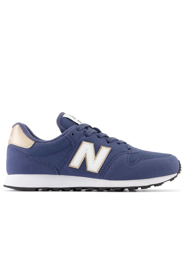 Buty New Balance GW500SN2 - granatowe. Okazja: na co dzień. Zapięcie: sznurówki. Kolor: niebieski. Materiał: materiał, syntetyk. Szerokość cholewki: normalna