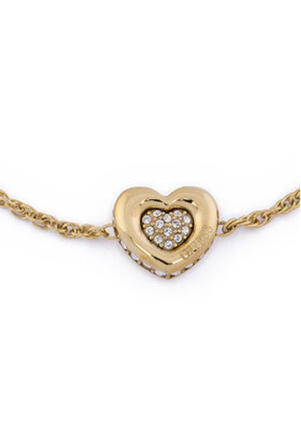 Guess Bransoletka JUBB05 461JW Złoty. Materiał: metalowe. Kolor: złoty